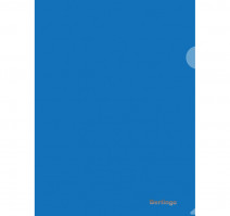 Папка-уголок А4 жесткий пластик