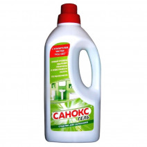 Чистящее средство для сантехники ГЕЛЬ САНОКС 1,1кг 1/10