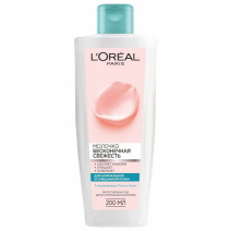 Молочко для лица L'OREAL Бесконечная Свежесть 200мл Очищающее для нормальной и смешанной кожи