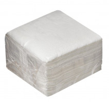 Салфетки бумажные 1сл 24х24 100л/упак белые (э) (48 шт.)