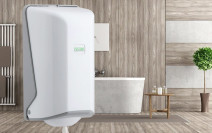 Диспенсер для рулонных бумажных полотенец настенный, SG2 NOWA с центральной вытяжкой