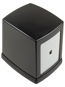 Диспенсер для салфеток пластик, черный настольный Vialli NP80B