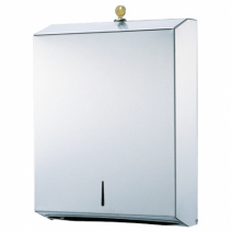 Диспенсер для листовых полотенец FD-928, матовая сталь