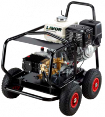 Lavor Pro Thermic 13 HF аппарат высокого давления с бензиновым двигателем Honda и защитной рамой