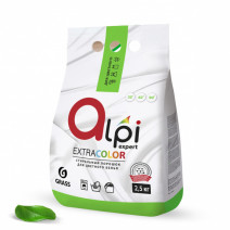 Средство моющее синтетическое порошкообразное ALPI EXPERT 2,5 кг для цветного белья