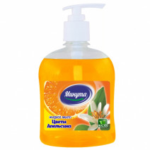 Жидкое мыло ЦВЕТЫ АПЕЛЬСИНА МИНУТА 500г 1/12 насос