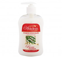 Жидкое крем-мыло 500мл Адажио белая акация с дозатором