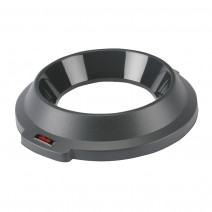 Титан крышка для контейнера воронкообразная 120 л 57х61х11 см