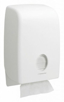 Диспенсердля полотенец для рук в пачках Kimberly Clark Aquarius