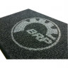 Ворсовые грязезащитные ковры с вклеенным логотипом из материала SuperNop, LS1041