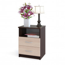 Тумба Сокол КТ-09.1 Венге / Беленый дуб