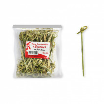 Пики бамбук 9см FIESTA Узелок(100шт/упак) 1/50