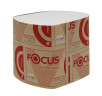 Туалетная бумага 2сл листовая 250л/упак Focus белая (5049979) (30 шт.)
