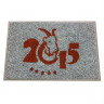 Ворсовые грязезащитные ковры с вклеенным логотипом из материала SuperNop, LS641