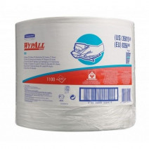 Протирочный материал белый в рулоне KIMBERLY WYPALL*X50 1сл, 374м, 1100л, 34*24,9см 1/1