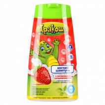 ДРАКОША шамп. детский 240мл МЯГКИЙ с ароматом земляники 1/12
