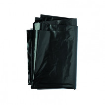 Пакеты для мусора CLEAN BAG 200л, ПВД, 25шт, пласт, черные, 45мкм, 90*130см 1/1 1/5