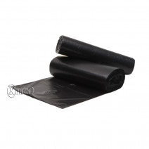 Мешки для мусора 60 литров, ПНД, черные, 30 штук в рулоне, стандарт