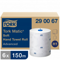 Tork Matic® полотенца в рулонах 2 сл белые