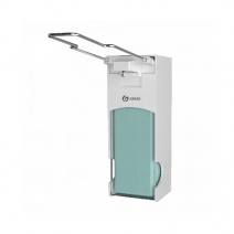 Диспенсер наливной, локтевой, пластик для жидкого мыла и дезинфицирующих средств GRASS 1л