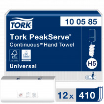 Tork PeakServe® листовые полотенца с непрерывной подачей