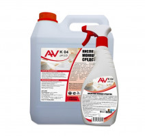 Средство для мытья сантехники 5л AV K-04 для удаления известкового налета и ржавчины
