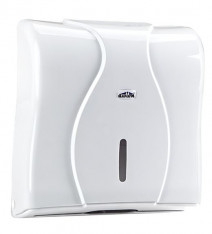 Диспенсер для бумажных полотенец Z сложения, Uctem Plas AJHB908, ключ, крепление