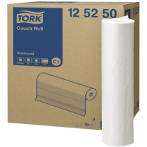 Простыни бумажные медицинские белые ADVANCED TORK 2сл, 132л 1/9