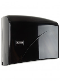 Диспенсер для полотенец Z сложения черный, Vialli K1B