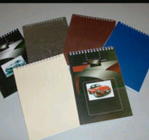 Блокнот А7 на спирали 40л клетка