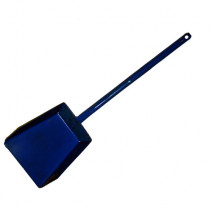 Совок для мусора металлический, с длинной ручкой 1/15