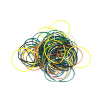 Резинка банковская 60 ммх2 мм,100г/упак ассорти