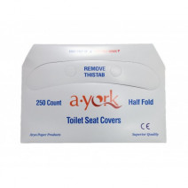 Индивидуальное покрытие на унитаз PAPER TORG 250л, 1/2сл