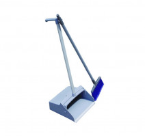 Щетка + совок-контейнер открытый на длинной ручке