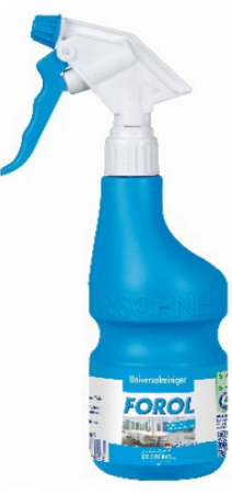 Спрей-бутылочка Vileda с мерной шкалой, 600 мл, синий