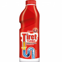 Гель для прочистки труб TIRET TURBO 1л 1/12