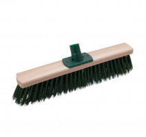 Щетка для подметания улицы 40см деревянная