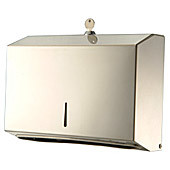 Диспенсер для бумажных полотенец FD-918B, полированная сталь