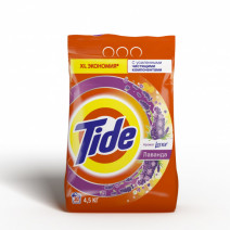 Стиральный порошок автомат TIDE ЛАВАНДА АРОМАТ LENOR 4,5кг 1/4