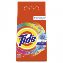 Стиральный порошок автомат TIDE COLOR АРОМАТ LENOR 3кг 1/6
