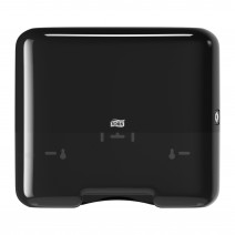 Tork мини-диспенсер для листовых полотенец Singlefold сложения ZZ и C, чёрный