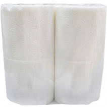 Туалетная бумага белая СЕМЬЯ И КОМФОРТ 4шт, 2-сл, 19м, 150л 1/12