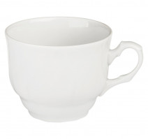Чашка чайная фарфор 250мл Белая