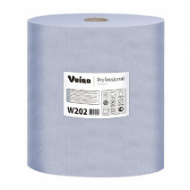 Протирочный материал в рулонах Veiro Professional Comfort, 2 сл, 350 м, синий