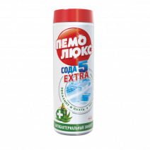 Чистящий порошок АНТИБАКТЕРИАЛЬНЫЙ ПЕМОЛЮКС СОДА 5 EXTRA 480г 1/36