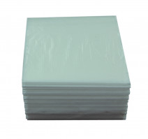 Салфетки бумажные 1сл 24х24 100л/упак белые (э)