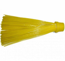 Метла синтетическая круглая без черенка