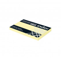 Бумага для заметок самокл. 51х75мм, 100л желтая