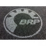 Ворсовые грязезащитные ковры с вклеенным логотипом из материала SuperNop, LS1542