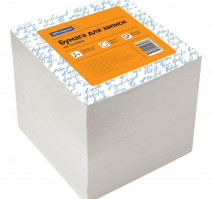 Блок-кубик 90х90х90мм в пленке офсет